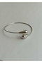 Heliophilia Silver Pulsera de Latón Plateada
